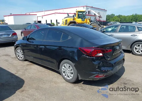 2020 Hyundai Elantra Se from USA, damaged, VIN 5NPD74LF6LH610965